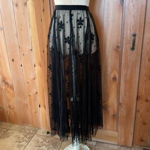Free People Lace Skirt